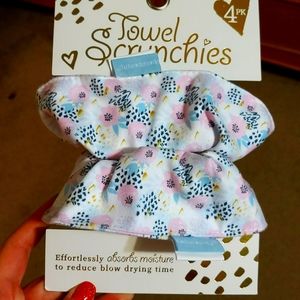 NEW towel hair scrunchies (2)